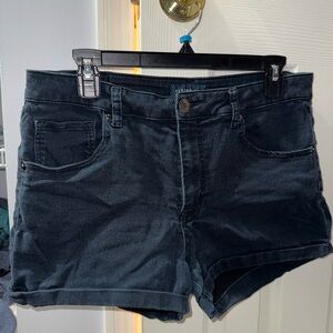 Aeropostale‎ Dark Wash Denim Shorts Size 14